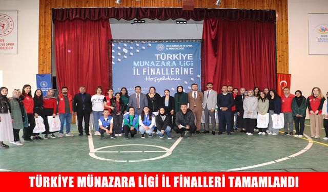 Türkiye Münazara Ligi Muş finalleri tamamlandı
