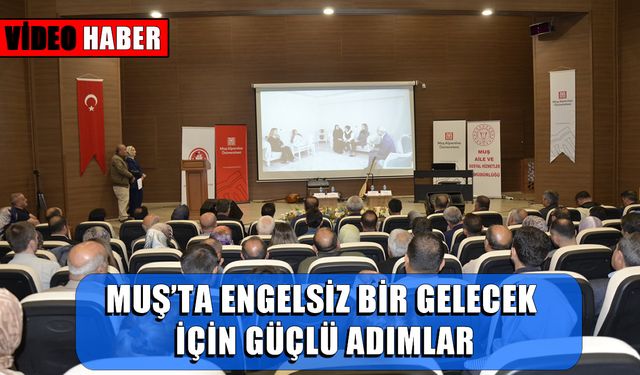 Muş’ta ‘Engelliler Haftası’ etkinliği düzenlendi