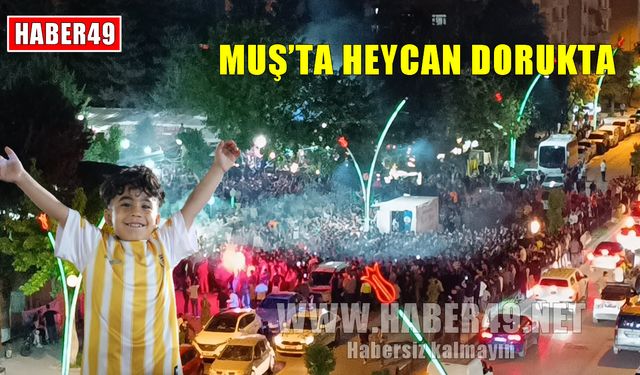 Muşspor’un TFF 3. Lig Play-Off final maçı nefes kesti