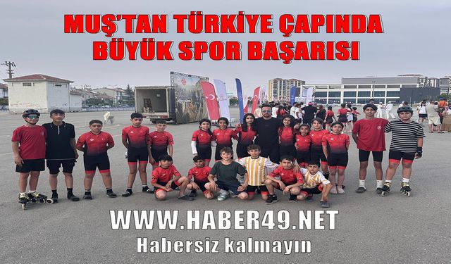 Muş’un genç yıldızı Özge Taşdemir, Türkiye üçüncüsü oldu