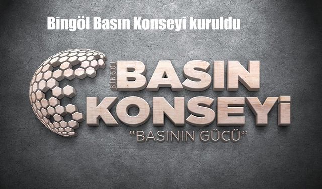 Deneyimli Gazetecilerden Güçlü Bir Adım: Bingöl Basın Konseyi Hayata Geçti