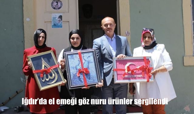Iğdır’da Hayat Boyu Öğrenme Haftası’nda El Emeği Ürünler Göz Doldurdu