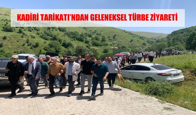 Muş’ta Kadiri Tarikatı’nın geleneksel türbe ziyareti binleri buluşturdu