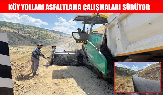 Muş’ta BSK yol yapım çalışmaları devam ediyor