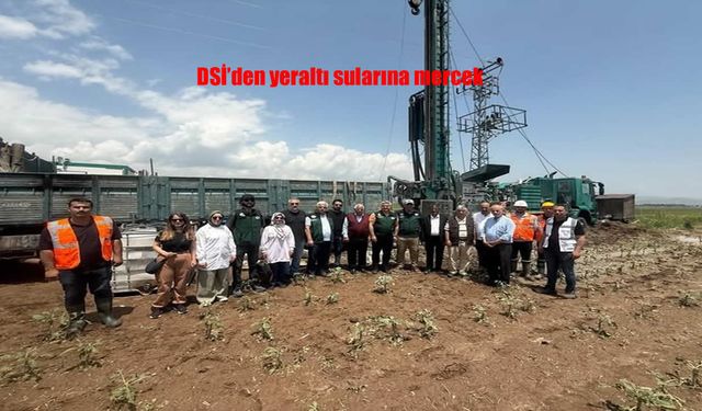 DSİ Pasinler’de yeraltı suları için saha incelemesi yaptı