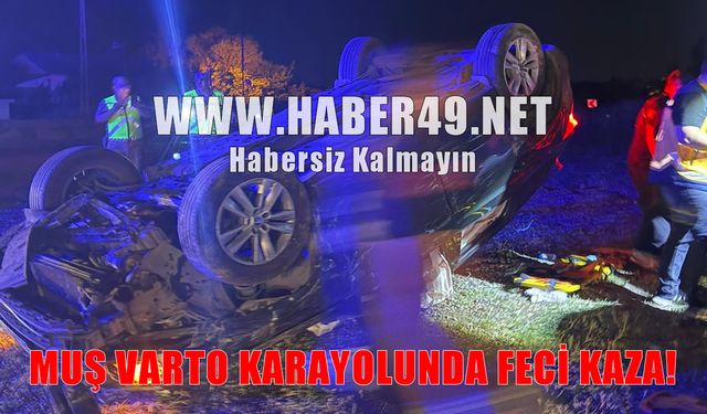Muş-Varto kara yolunda trafik kazası: 7 yaralı