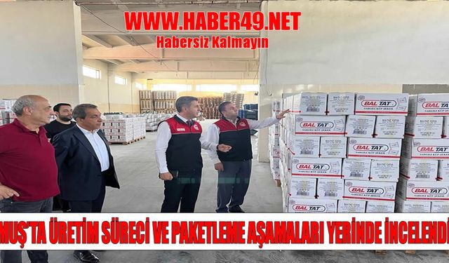 Muş’ta gıda denetimleri aralıksız sürüyor