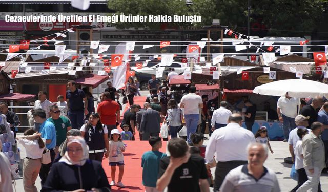Cezaevlerinde Üretilen El Emeği Ürünler Halkla Buluştu
