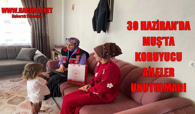 Muş’ta koruyucu ailelere psikososyal hizmet desteği