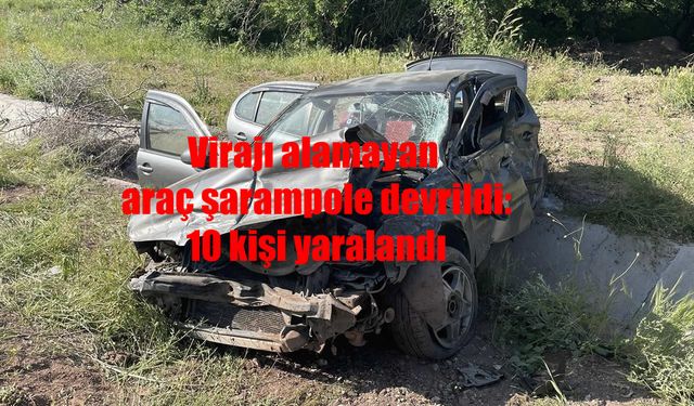 Malatya hekimhan’da feci kaza: 7’si çocuk 10 yaralı