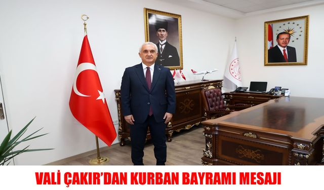 Muş Valisi Çakır'dan Kurban Bayramı mesajı: "Birlik ve beraberliğimizi perçinleyen mübarek günlerdir"