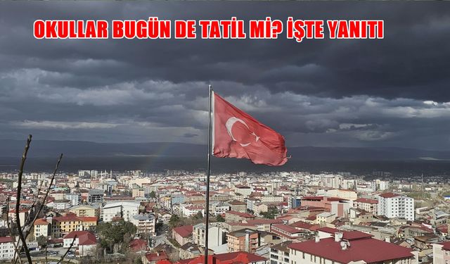 Muş’ta bugün okullar açık mı? Ders işlenecek mi?
