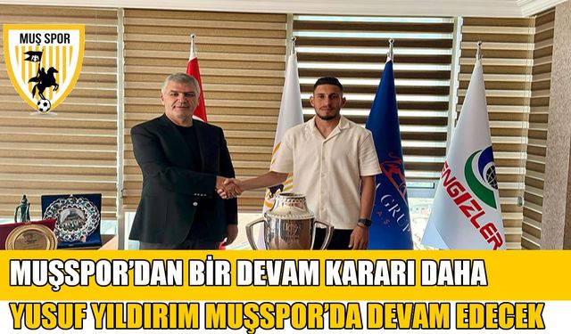Muşspor, Yusuf Yıldırım ile yola devam kararı aldı