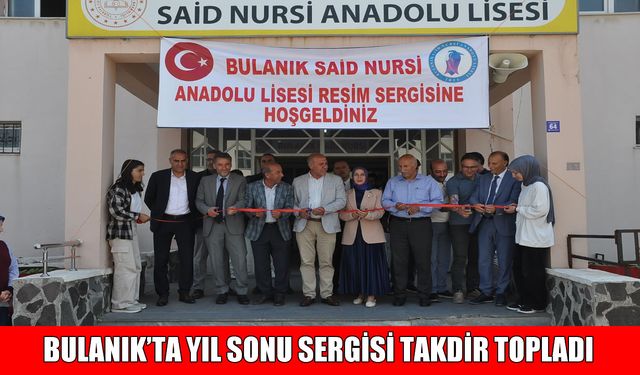 Bulanık’ta öğrencilerden sanat dolu final: El emeği eserlerin buluştuğu sergi büyük ilgi gördü