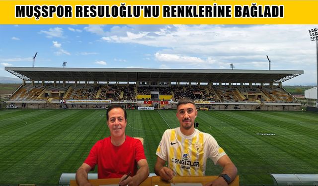 Muşspor’dan yerli transfer