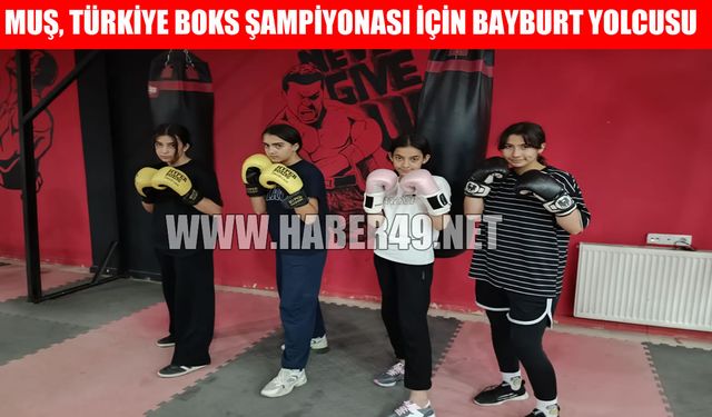 Muş’tan 5 sporcu Türkiye Boks Şampiyonası’na katılacak