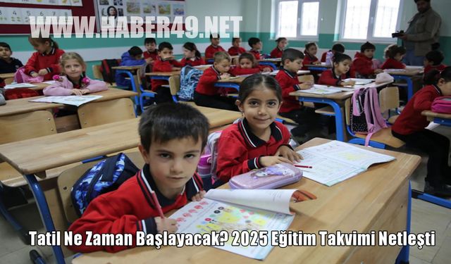 2025 okullar erken kapanacak mı? Bakan Yusuf Tekin'den net açıklama geldi