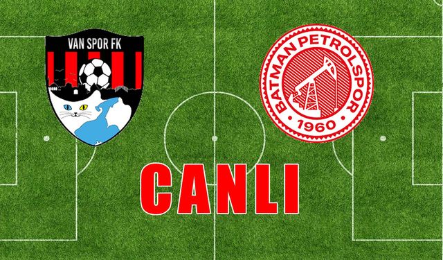 Vanspor-Batman Petrolspor maçı CANLI