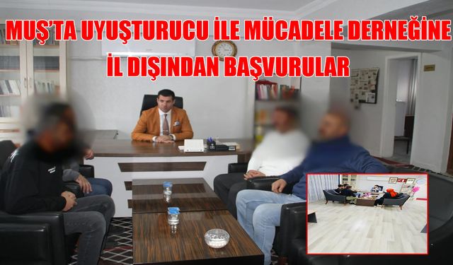 Muş Gençliği Uyuşturucu ile Mücadele Derneği umut olmaya devam ediyor