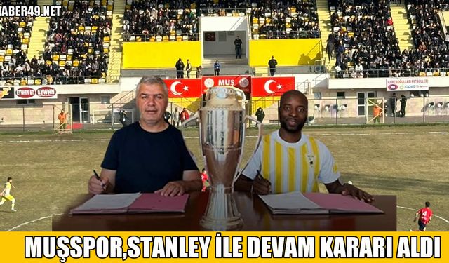 Muşspor, Ohawuchi ile sözleşme yeniledi