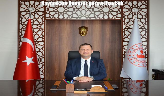 Tatvan Kaymakamı Yiğit Yaşar Demirer göreve başladı