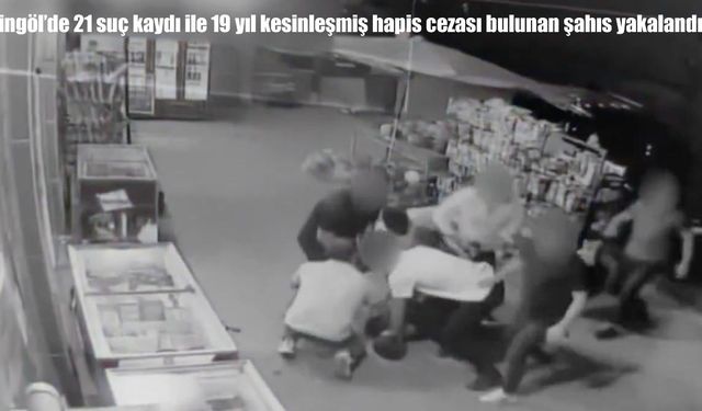 Bingöl’de 21 suç kaydı olan ve 19 yıl kesinleşmiş hapis cezası bulunan şahıs yakalandı