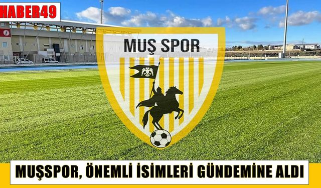 Muşspor’dan iddialı transfer hamlesi