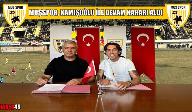 Muşspor, Tuğkan Kamışoğlu ile yola devam kararı aldı