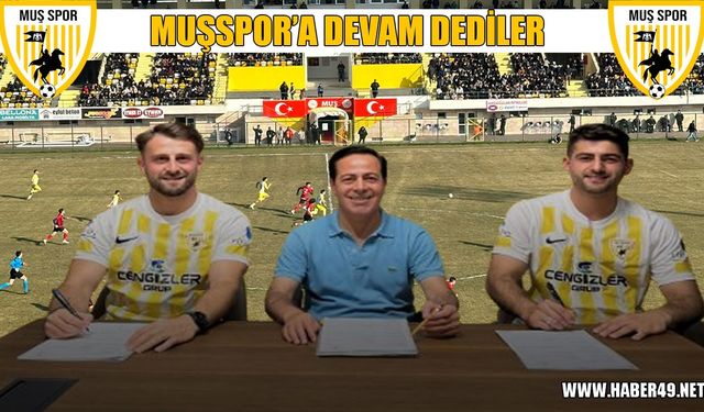 Şampiyonluğun kilit isimleri yeniden Muşspor'da