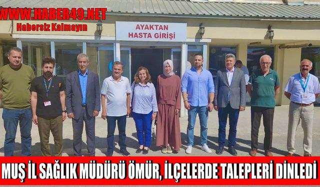 Muş’ta sağlık hizmetleri masaya yatırıldı