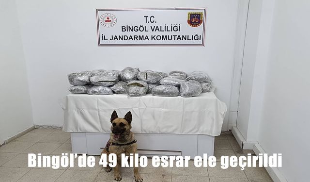 Bingöl’de Narkotik Operasyonu: Ankara’ya Sevk Edilecek Uyuşturucu Yakalandı