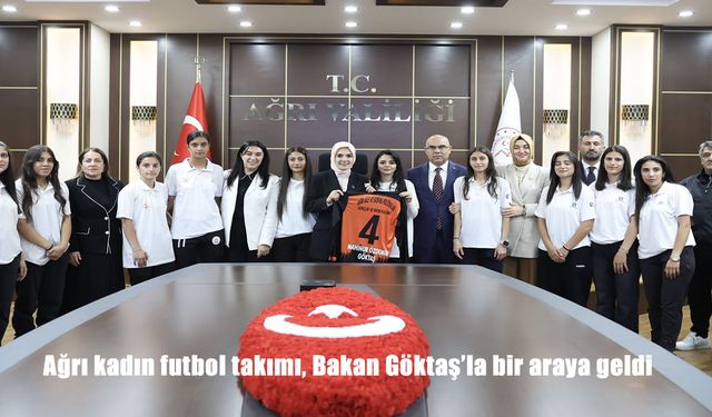2. Lig’e Yükselen Kadın Futbol Takımına Moral Ziyareti