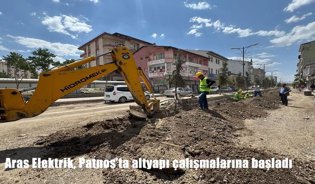Patnos’ta Elektrik Altyapısı Modernizasyonu İçin Aras Elektrik Harekete Geçti