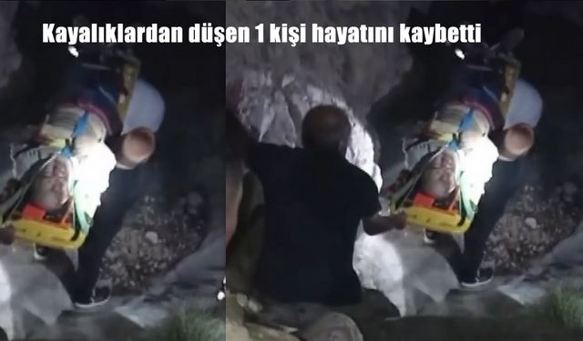 Erzincan Kemah’ta Kayalıklardan Düşen 74 Yaşındaki Fehmi Elibol Hayatını Kaybetti