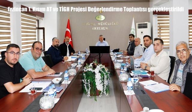 Erzincan’da Tarım Arazileri İçin Kritik Değerlendirme Toplantısı Yapıldı