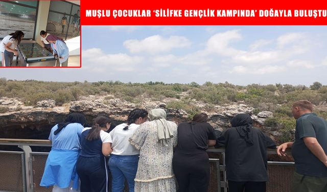 Muş’ta devlet korumasındaki çocuklar ‘Silifke Gençlik Kampı’nda tatilin keyifini çıkardı