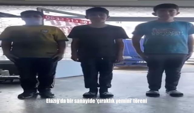 Esas Duruşta Çıraklık Yemini: “Ustamın Sözünden Çıkmayacağıma Ant İçerim!”