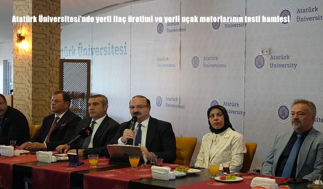 Atatürk Üniversitesi’nden Yerli Uçak Motoru ve İlaç Hamlesi: Erzurum, Milli Teknoloji Üssüne Dönüşüyor