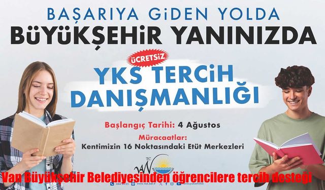 Van'da Üniversite Hayali Kurulan Gençlere Rehberlik Eli