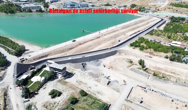 Battalgazi’de Ulaşımda Yeni Dönem: Asfalt Hamlesi Tüm Hızıyla Sürüyor