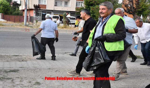 Patnos Belediyesi’nden Örnek Çevre Hareketi