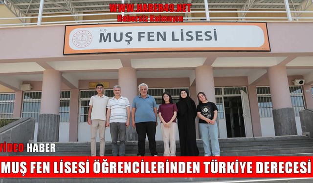 Muş Fen Lisesi’nden YKS’de rekor başarı