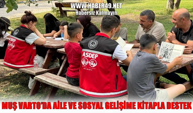 Muş'ta kitap okuma etkinliği düzenlendi