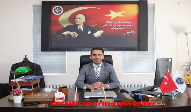 ÇMYO’dan Üniversite Tercihi Yapacak Gençlere Özel Davet
