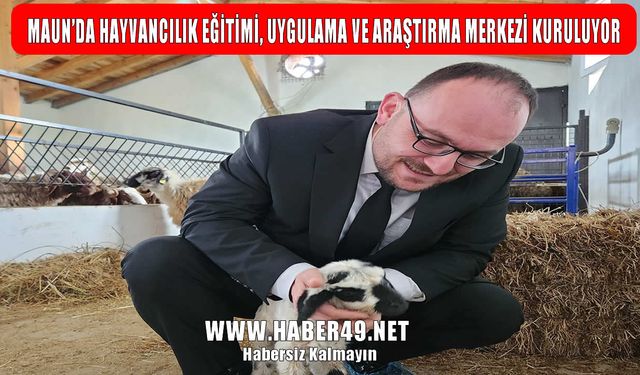 Muş Alparslan Üniversitesi’nden hayvancılıkta dev hamle!