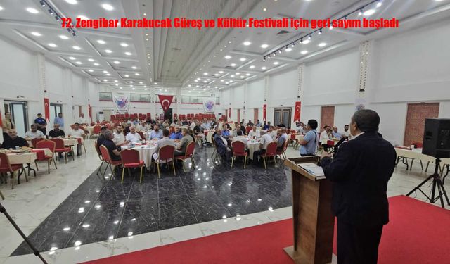 Darende'de Geleneksel Zengibar Festivali İçin Hazırlıklar Başladı