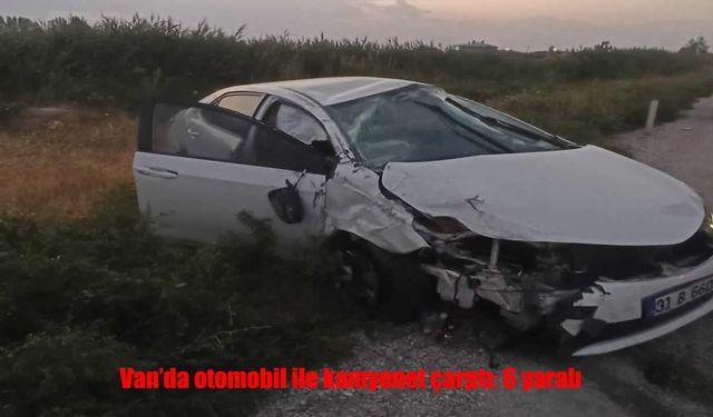 Van'da feci kaza: 6 yaralı