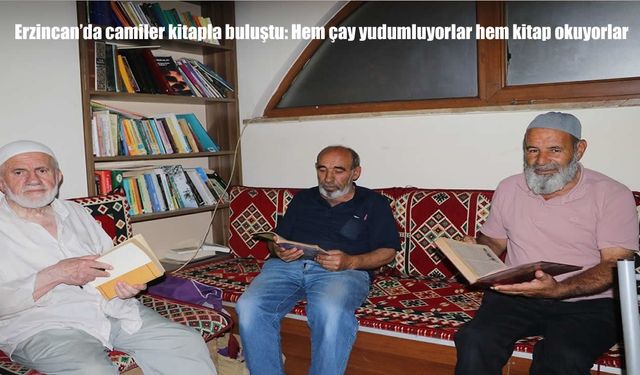 Erzincan’da “Her Camiye Bir Kitaplık” Projesiyle Manevi Mekanlar Kültürel Alanlara Dönüştü