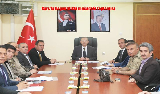 Kars’ta Bağımlılıkla Mücadelede İl Koordinasyon Toplantısı Yapıldı