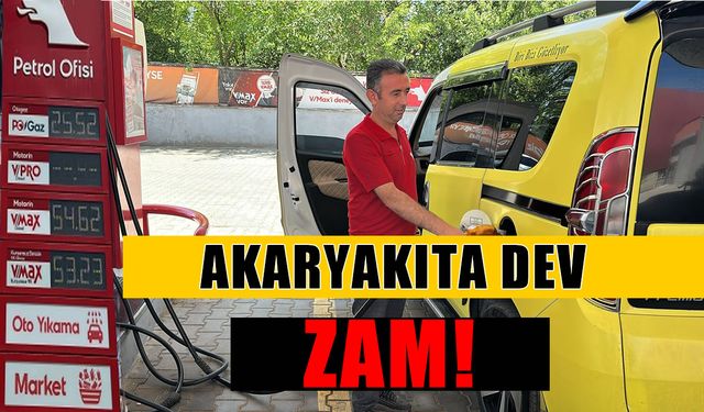 Muş dahil Türkiye genelinde akaryakıta büyük zam